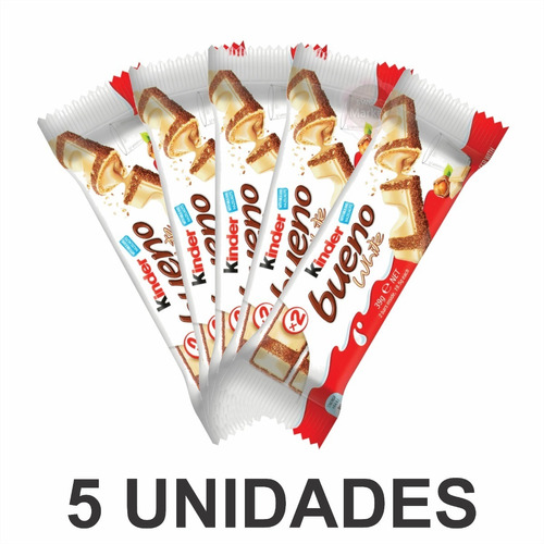 Chocolate Kinder Bueno Blanco X5 U - Oferta En Sweet Market