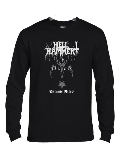 Polera Ml Hellhammer Satanic Rites Metal Abominatron