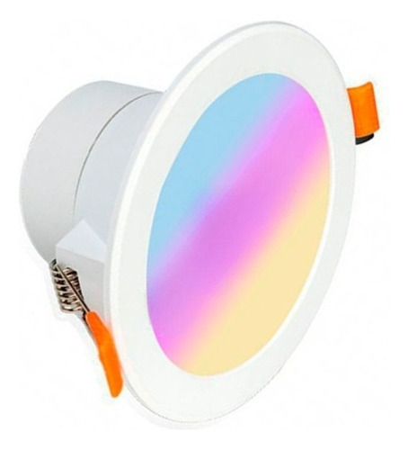 Lámpara De Techo Inteligente Led Con Wifi Y Luces Rgb Color Blanco