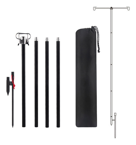 Monopods Plegables Para Mochileros, Pesca, Acampada, Senderi