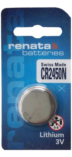 40 X Pilas Boton Cr2450 2450n Renata Original Suiza Blister