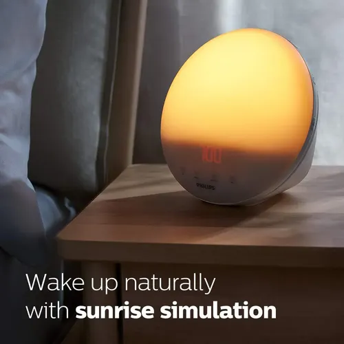 ✨美品✨PHILIPS HF3520 Relógio Despertador Smartsleep Hf3520 | Frete grátis