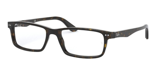 Lentes Ópticos Ray-ban Rx5277 - Café 54mm