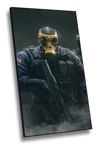 Cuadro Retablo Mdf Personalizado Juego Rainbow Six Siege