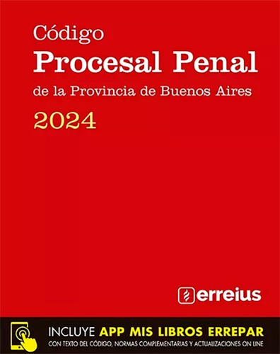 Cod. Procesal Penal De La Provincia De Buenos Aires 2024