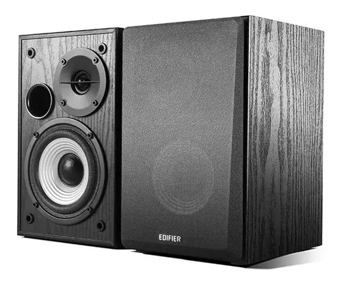 Monitores De Áudio Edifier R980t 24w Rms Home Studio Cor Preto