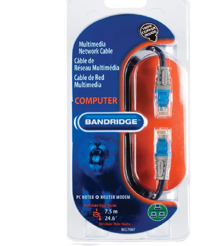 Cable De Red Bandridge Alta Calidad B19