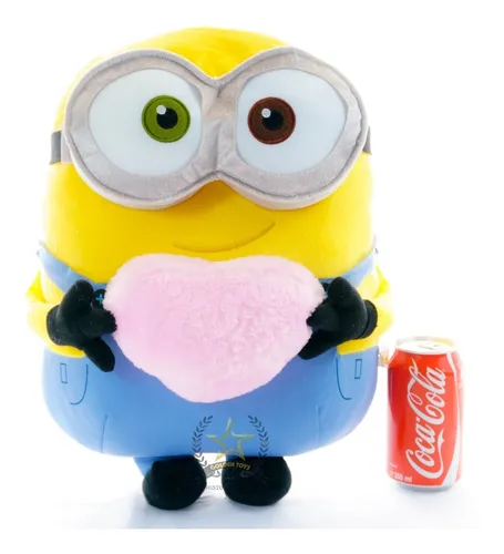 Peluche Gigante Minion Bob Corazon Jp Golden Toys Cuotas sin inter s