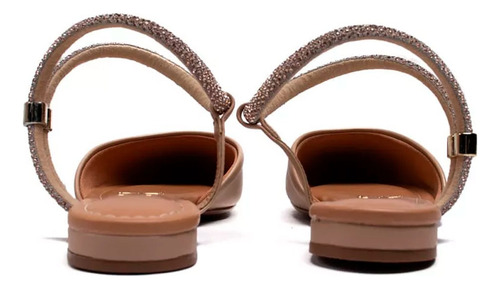 Sapatilha Slingback Feminina Vizzano 1206.100 Com Strass
