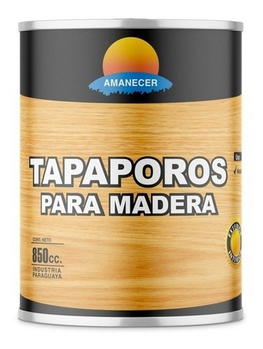 Tapaporos Para Madera 0,85 L  | Amanecer