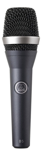 Micrófono Akg D5 Dinámico Supercardioide Azul Oscuro