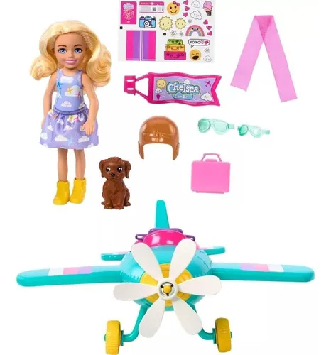 Barbie Chelsea Con Avion