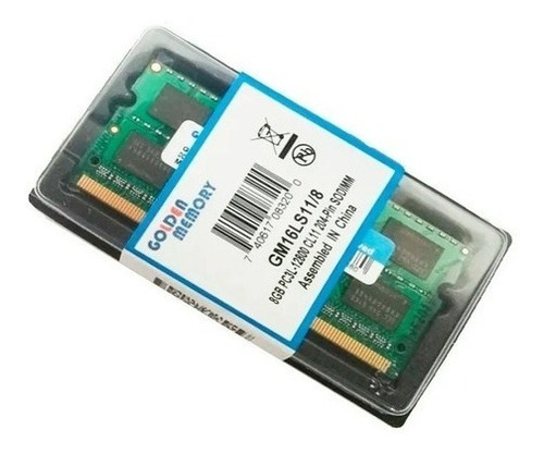 Memoria Ram Delaptop So-dimm Pc3l 8gb 1600 Portátil 12800