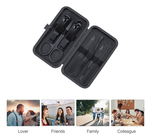 Set De 18 Piezas Y Pedicura, Kit De Cuidado De Uñas Para Via