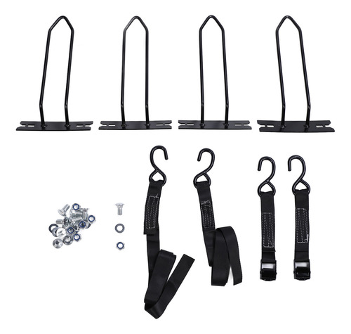 Suporte De Carga, Adaptador De Rack, Bicicleta, Cofre Multif