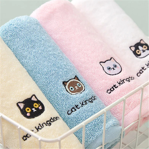 Toallas Faciales De Algodón Para Parejas, Toallas De Baño Su