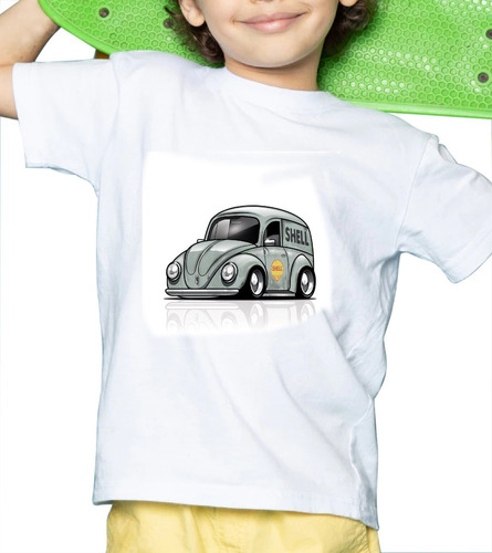 Camiseta Niño Carro Shell