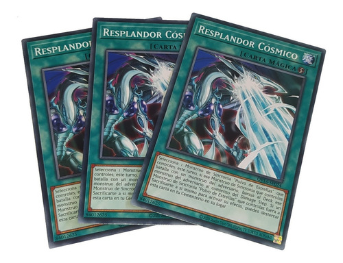 Yu-gi-oh! Tercia Resplandor Cósmico Op16-sp024 Comunes