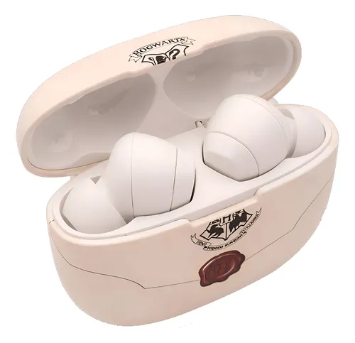 Fone De Ouvido Sem Fio Bluetooth Tws Hogwarts Harry Potter Cor Br...