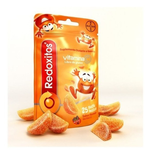 Redoxitos Vitamina C Sachet X 25 Gomitas