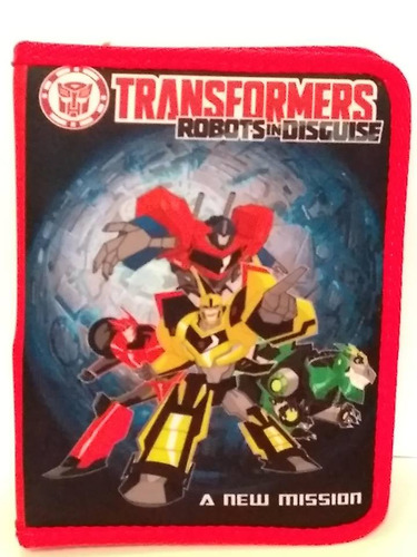 Cartuchera 1 Piso Transformers  Armonyshop