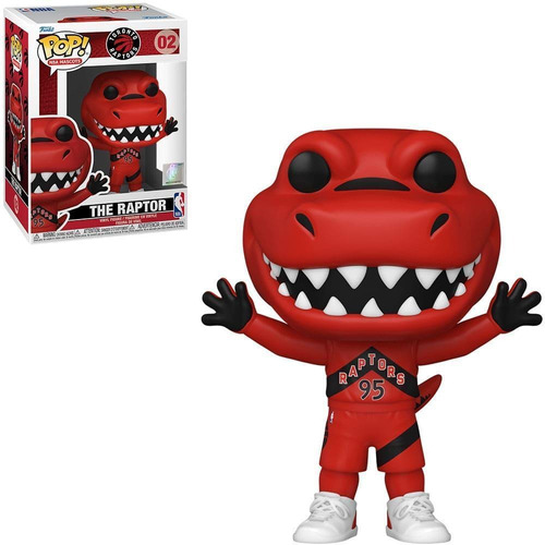 Mascotas de la NBA Funko Pop Toronto Raptors - The Raptor 02