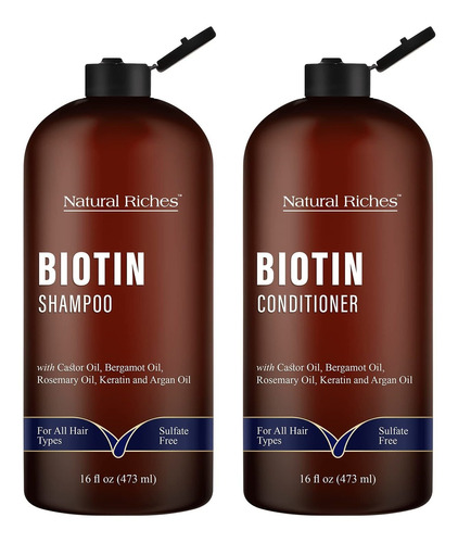 Shampoos Y Acondicionadores De Biotina Con Queratina