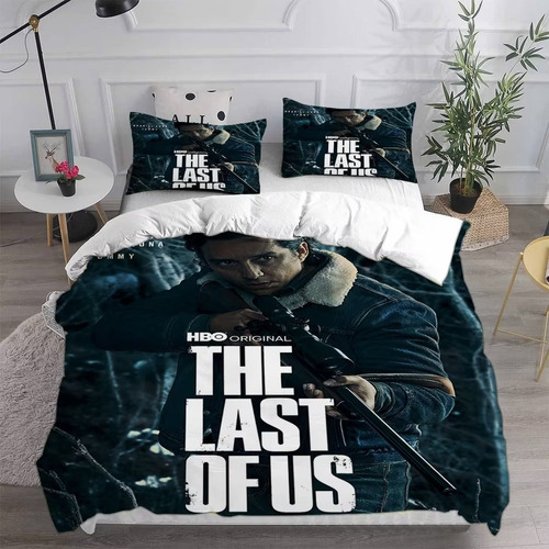 The Last Of Us Funda De Edredón Impresa En 3d Ropa De Cama