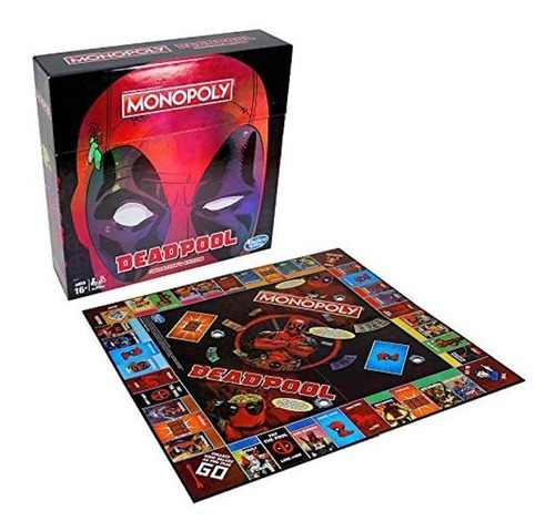 Monopoly Deadpool Edición Coleccionistas - Collector Edition