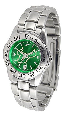 Reloj South Florida Bulls Sport Steel Anochrome Para Mujer