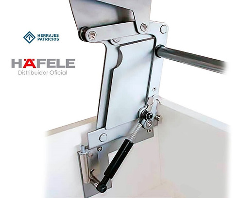 Imagen 4 de 5 de Herraje Elevador Mesa Rebatible Hafele 643.12.201 Tavoflex