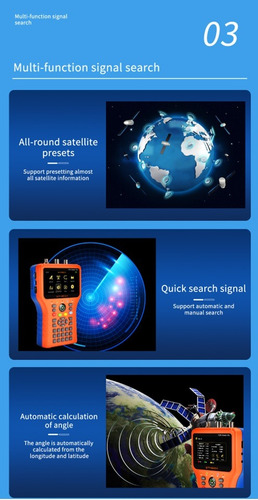 Satfinder V8 Finder-pro Dvb-s2 Dvb-t2 Dvb-c Medidor Satelite