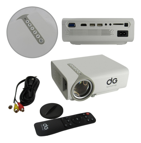 Proyector Led Video Beam Wifi 2000 Lumens Miracast Portátil