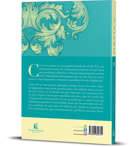 Surpreendido Pela Alegria, De Lewis, C. S.. Vida Melhor Editora S.a,thomas Nelson Brasil, Capa Dura Em Português, 2021