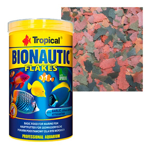 Tropical Bionautic Flakes - Pote 50g - Ração Peixes