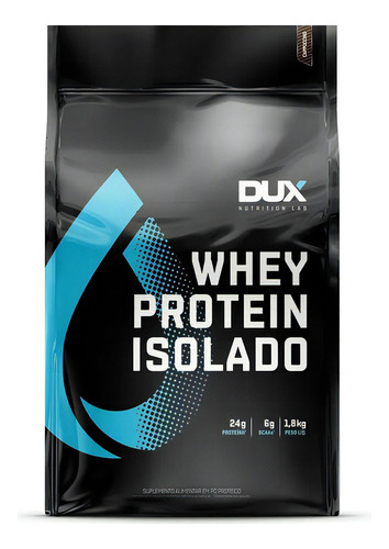 Whey Protein Isolado 1,8kg - Dux Nutrition - Sabores Sabor Cookies