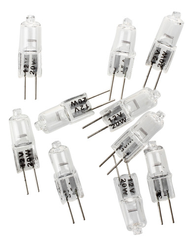 Bombillas Halógenas Transparentes Tipo Cápsula Jc G4 De 12 V