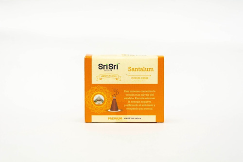 Sahumerios Sri Sri Ayurvedico Premium Cono Incienso Pack X6u