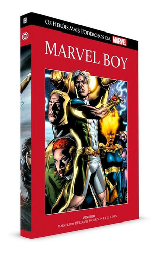 Revista Marvel Boy Vol. 89 Coleção Heróis Poderosos Marvel