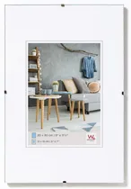 Comprar Portarretrato Cuadro De Vidrio Con Clip Diploma Sin Marco A4