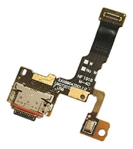 Yesun Puerto De Carga Usb Flex Cable Con Micrófono Para LG