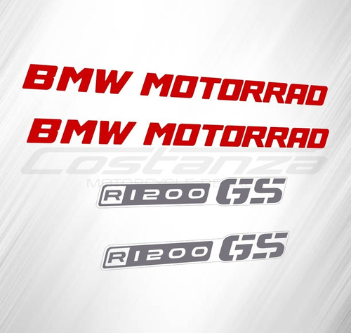 Calcos Baules Laterales Bmw R1200 Gs Varias Motorrad Colores