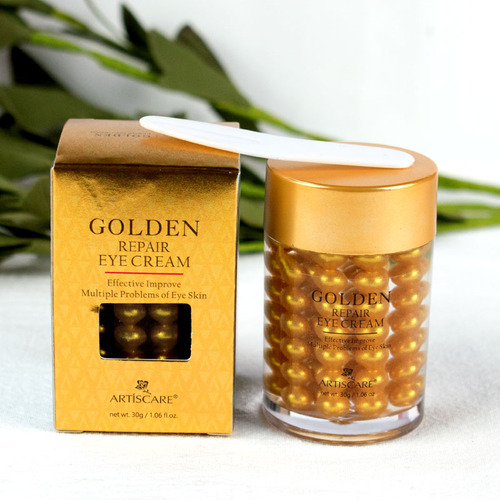 Crema Para Ojos Peptide Golden Face + + Snail Roller Artisca