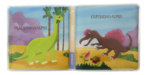 Tchibum – Um livro de banho! Dinossauros, de © Todolivro Ltda.. Editorial Todolivro Distribuidora Ltda. em português, 2021