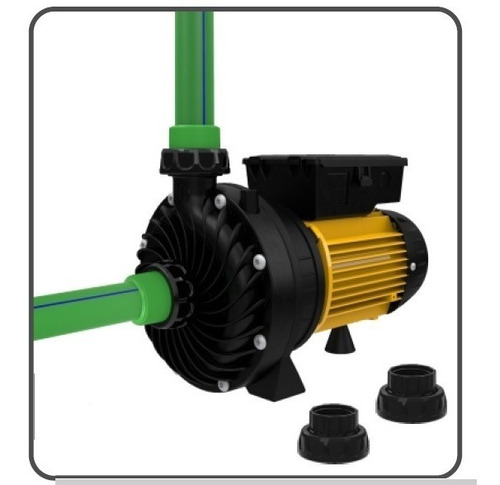 Imagen 4 de 10 de Bomba Centrífuga 1/2 Hp 0,5 Elektrim Bpt 12 Plastica 12 M