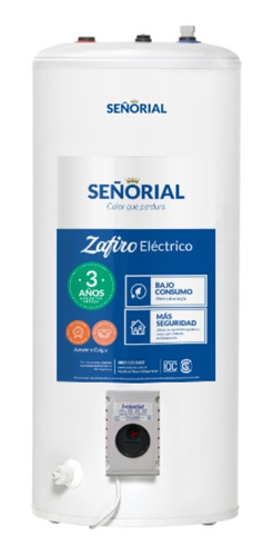 Termotanque Electrico Señorial 95 Litros Zafiro - Oferta Ddp