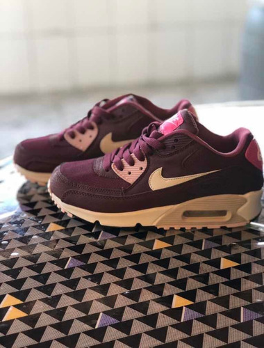 air max 90 feminino vinho