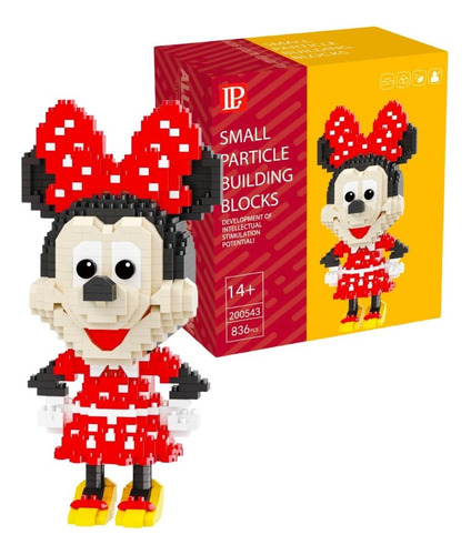 Rompecabezas 3d Mini Bloques Armables Mickey, Minnie, Daisy