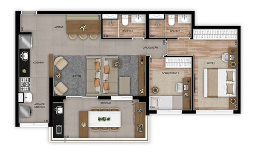 Imagem 24 de 30 de Apartamento À Venda No Bairro Vila Gilda - Santo André/sp - O-11128-20654