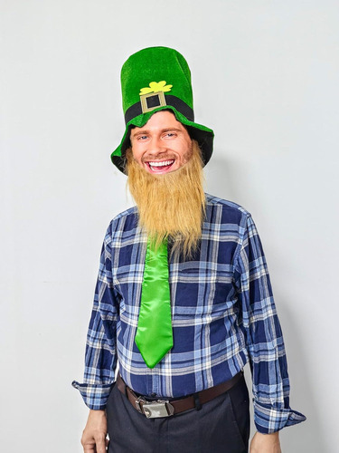 2 Pcs Disfraz De Fiesta Del Día De San Patricio Incluye Gorr
